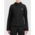 4F F605 Kurtka damaska SOFTSHELL z kapturem na co dzień czarna, Kolor: czarny, Rozmiar: L