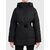 4F Kurtka puchowa dłuższa czarna F0932 CITY JACKETS, Kolor: czarny, Rozmiar: M