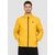 4F Kurtka męska puchowa hydrofobowa M0934 CITY JACKETS czarna żółta, Kolor: żółty, Rozmiar: S