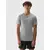 4F T-shirt treningowy męski M0975 szary, Kolor: szary, Rozmiar: S/M