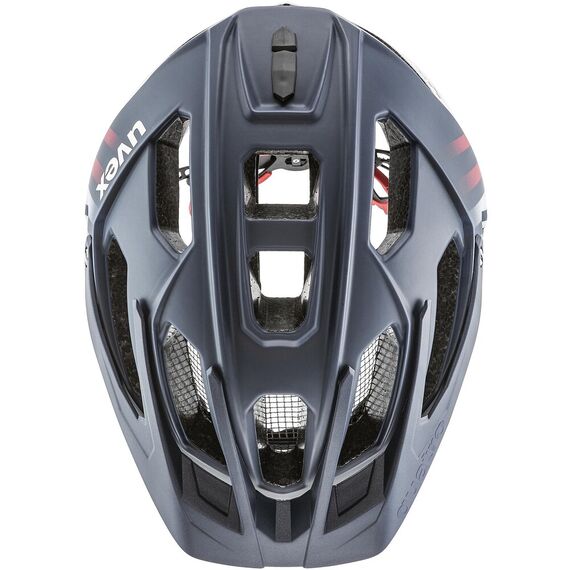 UVEX Kask rowerowy Quatro Cc, Kolor: granatowy, Rozmiar: 52-57, 5 zdjęcie