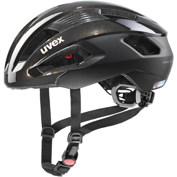 Kask Rowerowy Damski UVEX Rise CC WE, Kolor: czarny, Rozmiar: 52-56