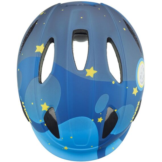 UVEX Kask oyo style (41/0/047/02/15), Kolor: niebieski, Rozmiar: 50-54, 7 zdjęcie