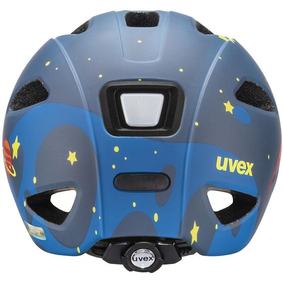 UVEX Kask oyo style (41/0/047/02/15), Kolor: niebieski, Rozmiar: 46-50, 3 zdjęcie