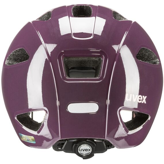 UVEX Kask dziecięcy Oyo fioletowy, Kolor: fioletowy, Rozmiar: 45-50, 5 zdjęcie UVEX Kask dziecięcy Oyo fioletowy, Kolor: fioletowy, Rozmiar: 45-50, 5 zdjęcie