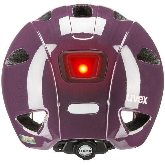 UVEX Kask dziecięcy Oyo fioletowy, Kolor: fioletowy, Rozmiar: 45-50, 6 zdjęcie UVEX Kask dziecięcy Oyo fioletowy, Kolor: fioletowy, Rozmiar: 45-50, 6 zdjęcie