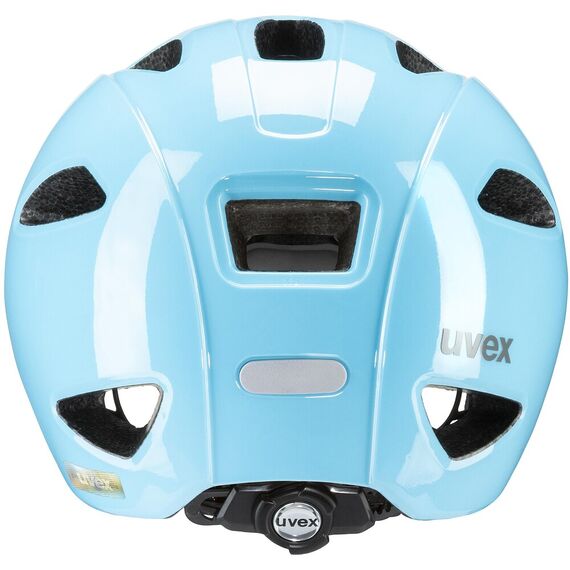 UVEX Kask dziecięcy Oyo fioletowy, Kolor: błękitny, Rozmiar: 45-50, 8 zdjęcie