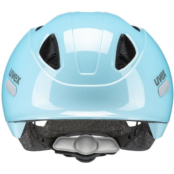 UVEX Kask dziecięcy Oyo fioletowy, Kolor: błękitny, Rozmiar: 45-50, 4 zdjęcie