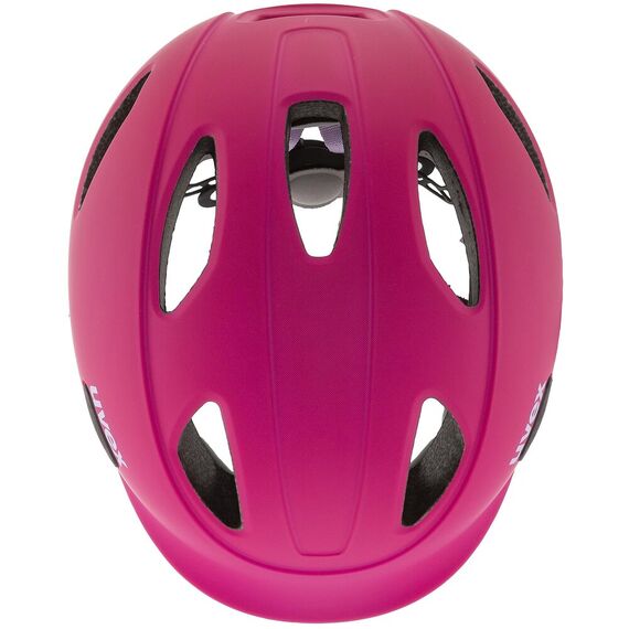 UVEX Kask dziecięcy Oyo różowy, Kolor: różowy, Rozmiar: 50-54, 4 zdjęcie