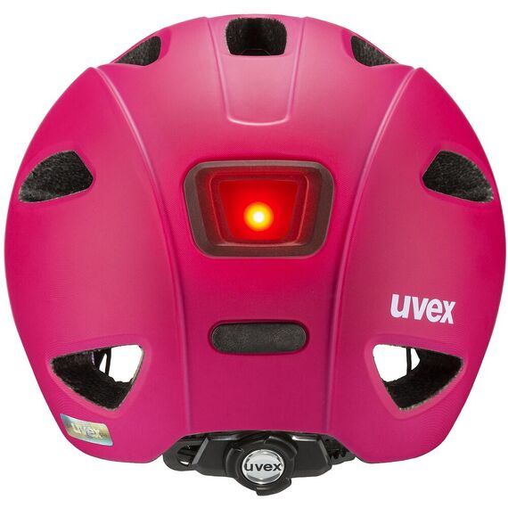 UVEX Kask dziecięcy Oyo różowy, Kolor: różowy, Rozmiar: 50-54, 6 zdjęcie