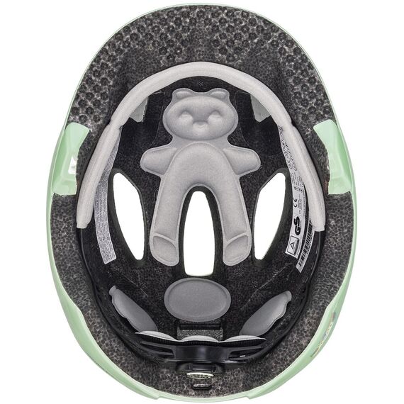 UVEX Kask dziecięcy Oyo zielony, Kolor: zielony, Rozmiar: 45-50, 4 zdjęcie