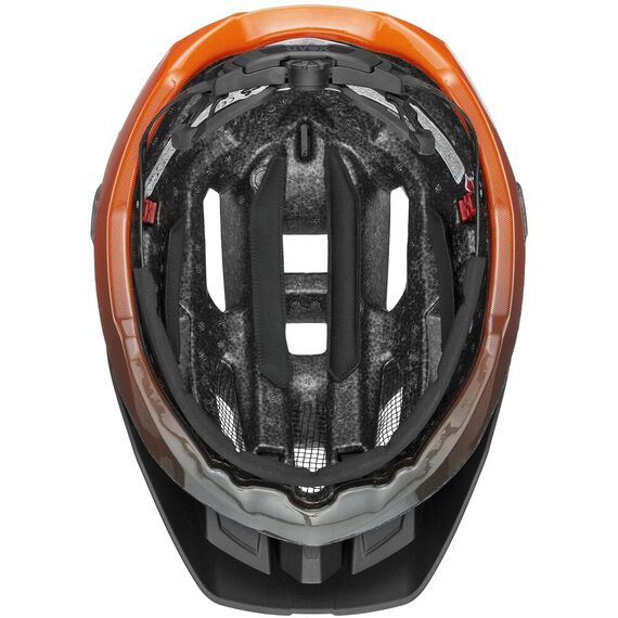 UVEX Kask rowerowy Quatro, Kolor: czarny, Rozmiar: 52-57, 4 zdjęcie