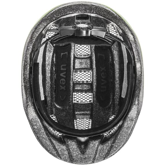 UVEX Kask rowerowy dziecięcy Kid 2, Kolor: wielokolorowy, Rozmiar: 46-52, 2 zdjęcie