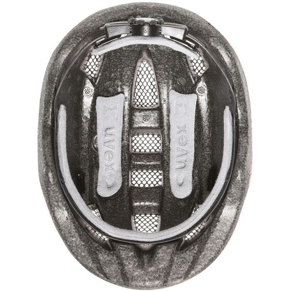 UVEX Kask rowerowy dziecięcy Kid 2, Kolor: różowy, Rozmiar: 46-52, 4 zdjęcie