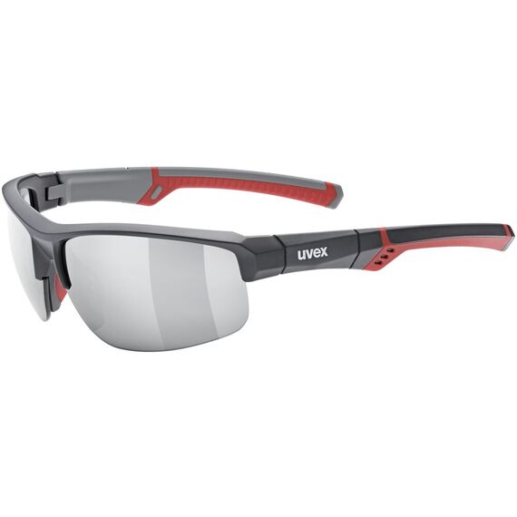 UVEX Okulary Sportstyle 226 szare, Kolor: szary, Rozmiar: one size