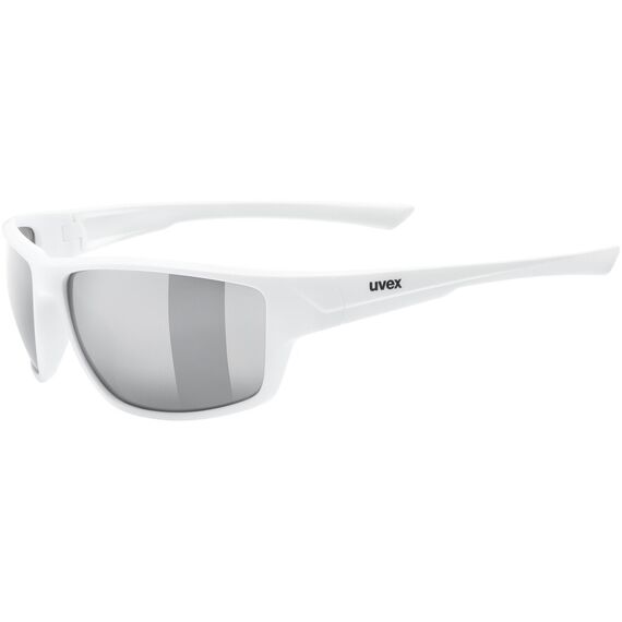 UVEX Okulary rowerowe sportstyle 230 (53/2/069/4416/UNI) białe, Kolor: biały, Rozmiar: one size