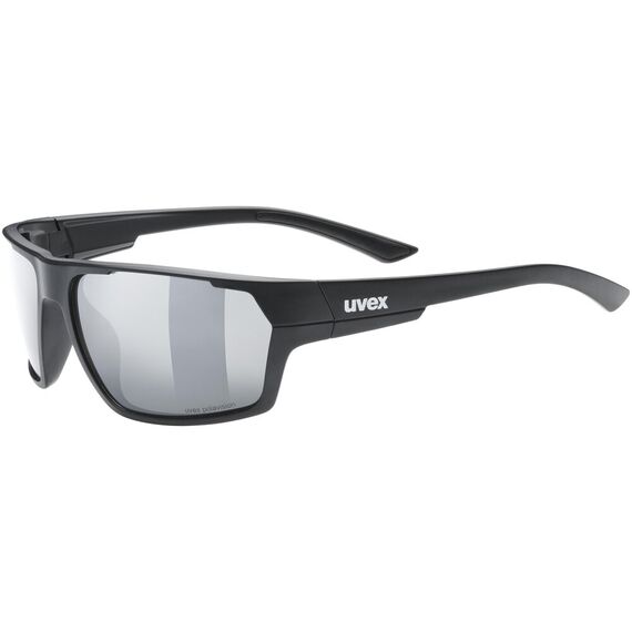 UVEX Okulary sportstyle 233 P (53/2/097/8830/UNI) czarne, Kolor: czarny, Rozmiar: one size