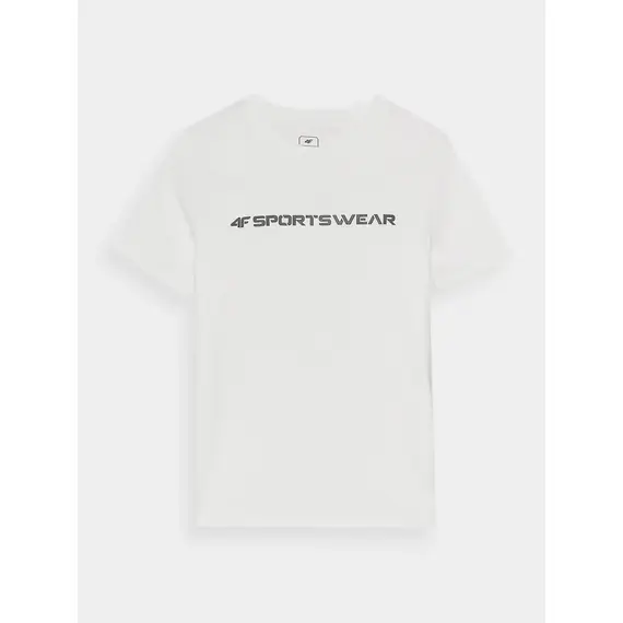4F JUNIOR T-shirt bawełniany M1552 biały, Kolor: biały, Rozmiar: 134, 5 zdjęcie 4F JUNIOR T-shirt bawełniany M1552 biały, Kolor: biały, Rozmiar: 134, 5 zdjęcie
