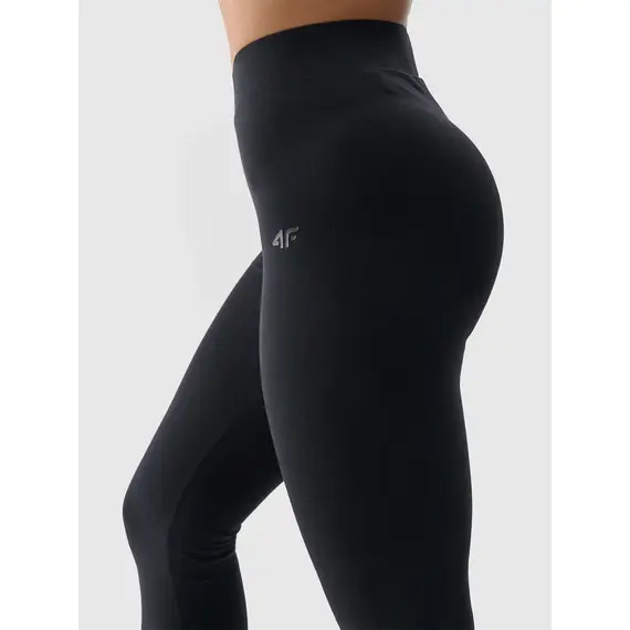 4F Legginsy damskie Cas F195 czarne, Kolor: czarny, Rozmiar: L, 4 zdjęcie