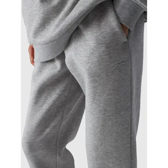 4F JUNIOR Spodnie dresowe unisex U0920 szare, Kolor: szary, Rozmiar: 134, 2 zdjęcie 4F JUNIOR Spodnie dresowe unisex U0920 szare, Kolor: szary, Rozmiar: 134, 2 zdjęcie