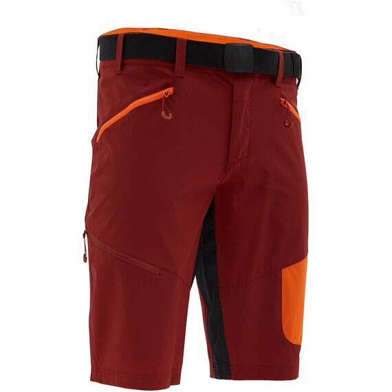 Spodenki Rowerowe Męskie SILVINI Rango Pro, Kolor: czerwony, Rozmiar: 5XL