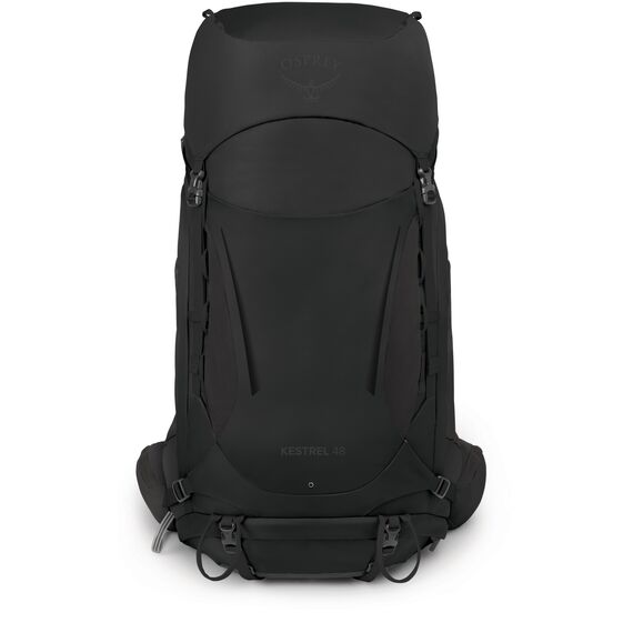 OSPREY KSTREL 48 plecak trekkingowy turystyczny 48L z panelem AirScape czarny, Kolor: czarny, Rozmiar: L/Xl, 5 zdjęcie