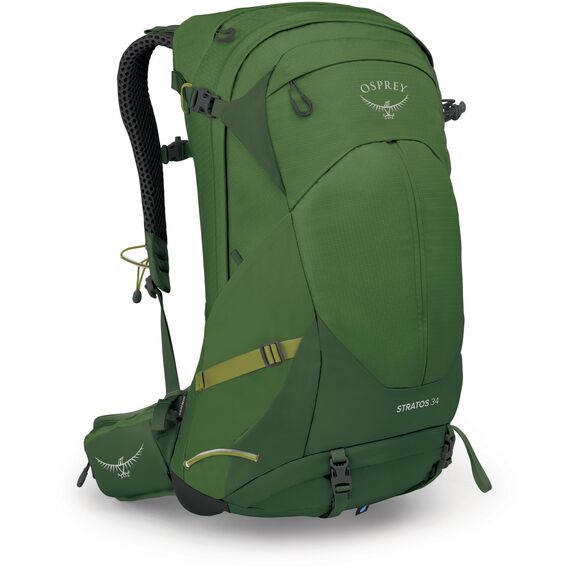 OSPREY STRATOS 34 plecak trekkingowy turystyczny 40L z wentylacją zielony, Kolor: zielony