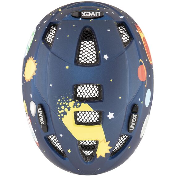 Kask Rowerowy Dziecięcy UVEX Kid 2 CC, Kolor: granatowy, Rozmiar: 46-52, 5 zdjęcie