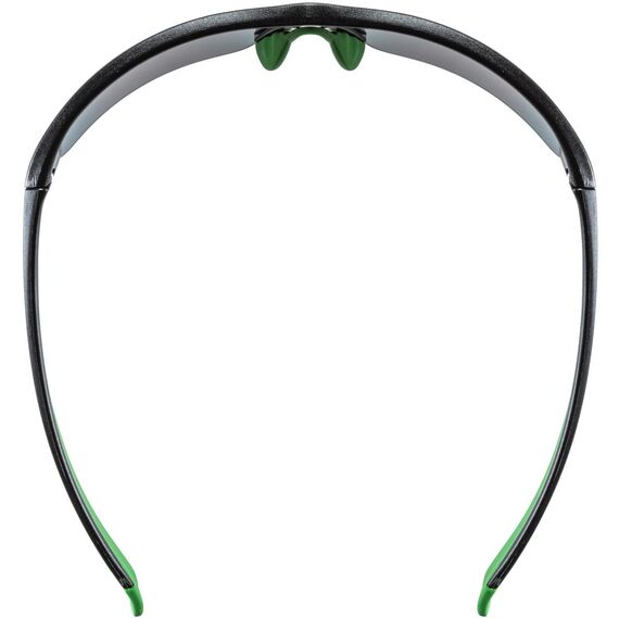 UVEX Okulary sportstyle 215 zielone, Kolor: czarny, Rozmiar: one size, 3 zdjęcie