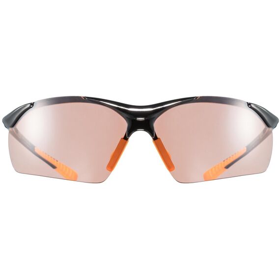 UVEX Okulary przecisłoneczne sportowe sportstyle 223 pomarańczowe, Kolor: pomarańczowy, Rozmiar: one size