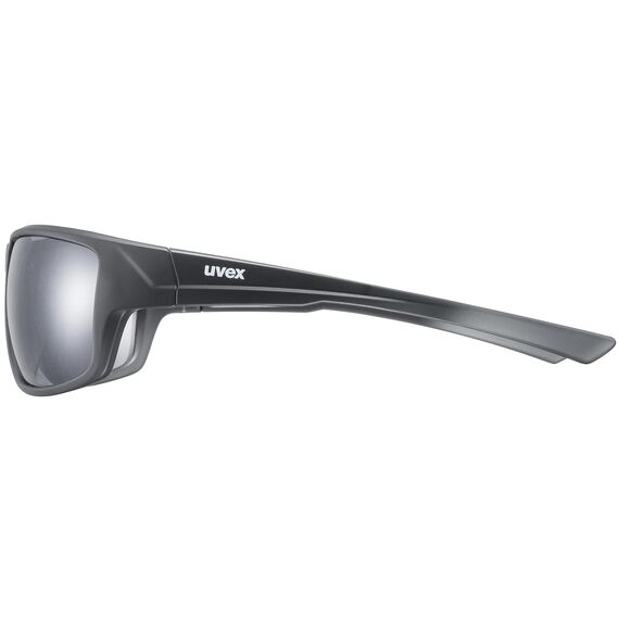 UVEX Okulary rowerowe sportstyle 230 (53/2/069/4416/UNI) czarne, Kolor: czarny, Rozmiar: one size, 3 zdjęcie