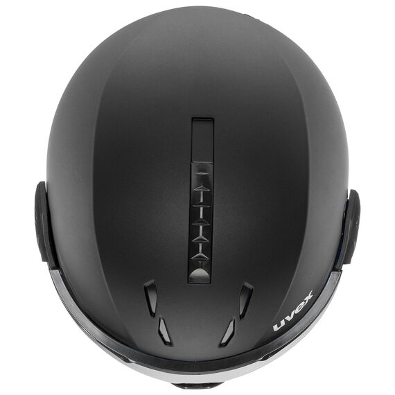 UVEX INSTINCT VISOR kask narciarski hardshell z goglami czarny, Kolor: czarny, Rozmiar: 60-62, 5 zdjęcie