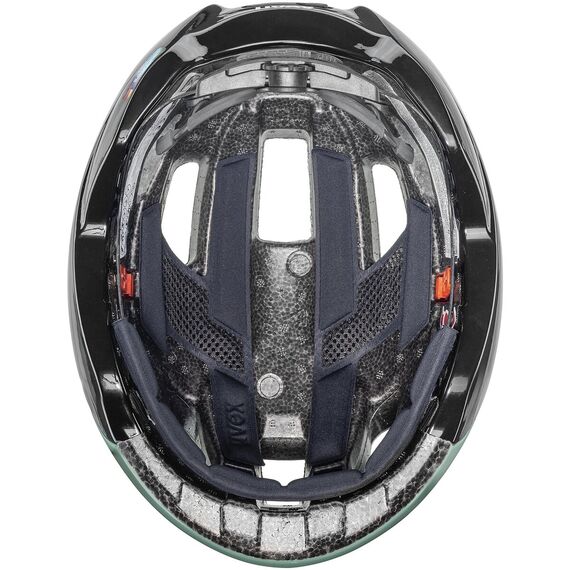 UVEX Kask Rise (41/0/055/04/17), Kolor: zielony, Rozmiar: 56-59, 4 zdjęcie