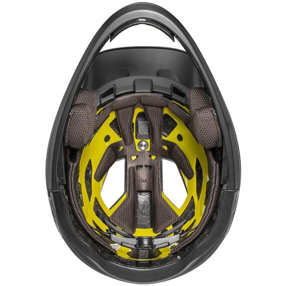 UVEX Kask rowerowy Full Face UVEX Revolt z MIPS (41/0/063/05/17), Kolor: brązowy, Rozmiar: 57-61, 4 zdjęcie