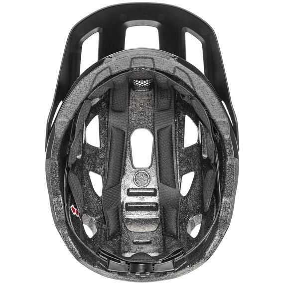 UVEX Kask react junior (41/0/707/05/15), Kolor: czarny, Rozmiar: 52-56, 3 zdjęcie