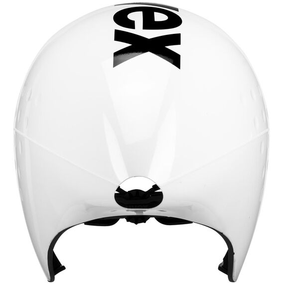 UVEX Profesjonalny kask rowerowy Race 8 (41/0/965/07/17), Kolor: biały, Rozmiar: 59-61, 2 zdjęcie