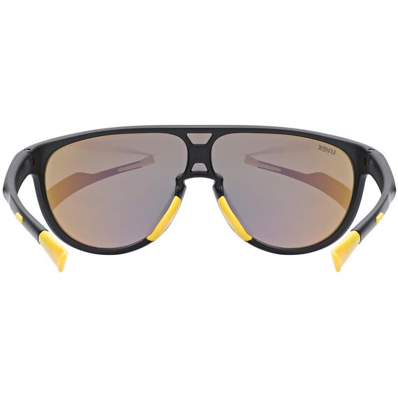 UVEX Okulary sportstyle 515 (53/3/066/8316/UNI), Kolor: czarny, Rozmiar: one size