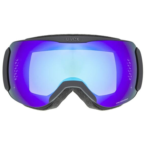 UVEX gogle narciarskie technologia supervison Downhill 2100 CV niebieskie/czarne, Kolor: niebieski, Rozmiar: one size, 4 zdjęcie