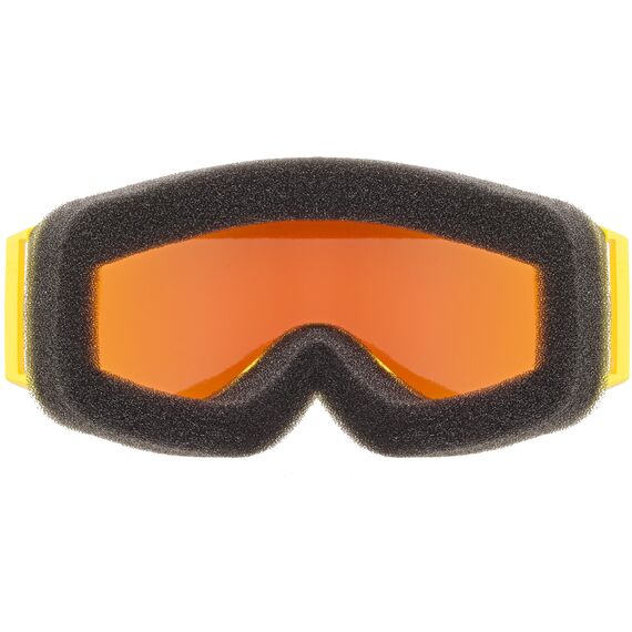 UVEX gogle narciarskie dziecięce z supravision Speed Pro niebieskie, Kolor: żółty, Rozmiar: one size, 4 zdjęcie