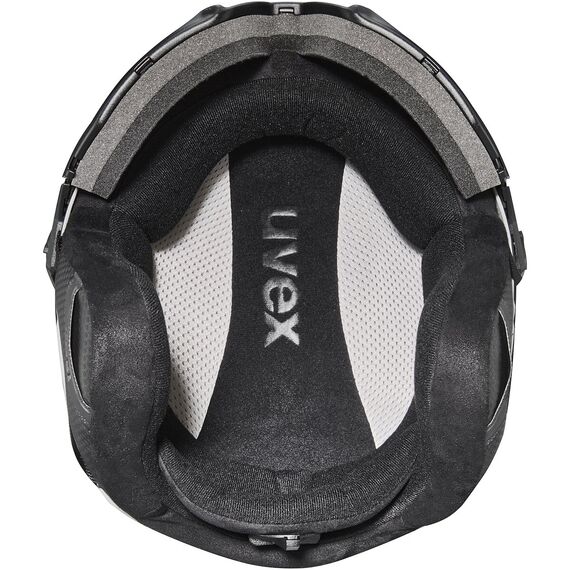 UVEX INSTINCT VISOR kask narciarski hardshell z goglami szary, Kolor: szary, Rozmiar: 56-58, 4 zdjęcie