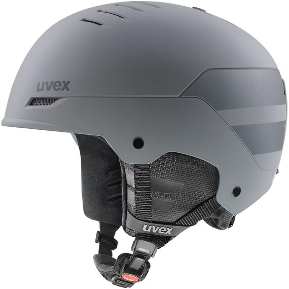 UVEX Kask narciarski hardshell z regulacją Wanted szary, Kolor: szary, Rozmiar: 58-61