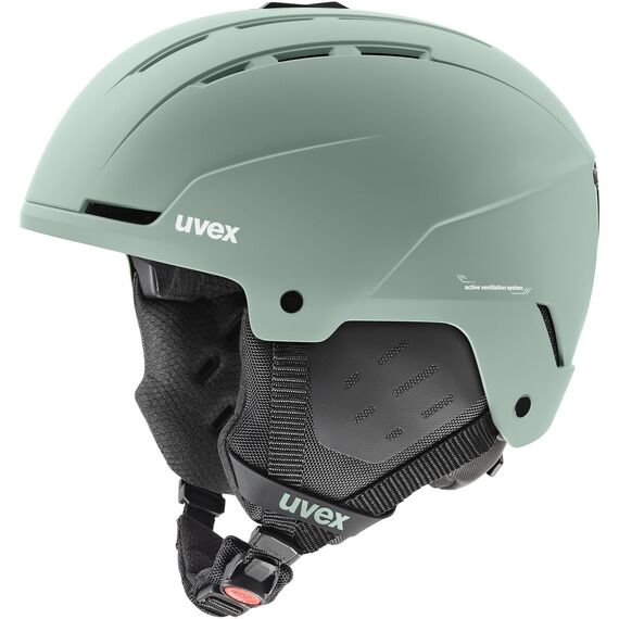 UVEX STANCE kask narciarski hardshell z regulacją zielony, Kolor: zielony, Rozmiar: 54-58 UVEX STANCE kask narciarski hardshell z regulacją zielony, Kolor: zielony, Rozmiar: 54-58