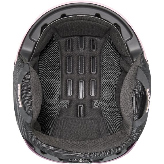 UVEX STANCE kask narciarski hardshell z regulacją różowy, Kolor: różowy, Rozmiar: 54-58, 3 zdjęcie