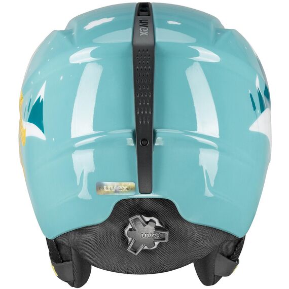 Kask narciarski dziecięcy UVEX Viti niebieski z lamą, Kolor: niebieski, Rozmiar: 46-50, 4 zdjęcie