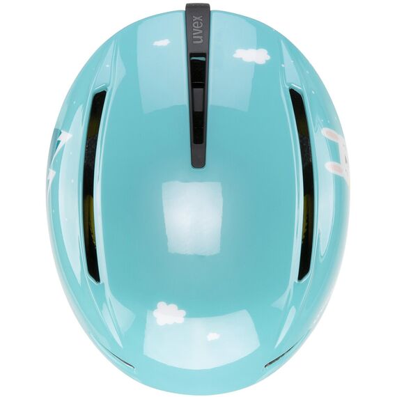 Kask narciarski dziecięcy UVEX Viti niebieski z lamą, Kolor: niebieski, Rozmiar: 46-50, 5 zdjęcie