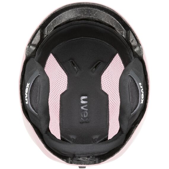 Kask narciarski dziecięcy UVEX Viti, Kolor: różowy, Rozmiar: 46-50, 2 zdjęcie Kask narciarski dziecięcy UVEX Viti, Kolor: różowy, Rozmiar: 46-50, 2 zdjęcie