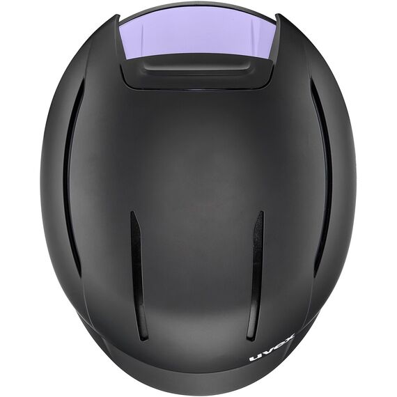 UVEX Kask levitate MIPS czarno-fioletowy, Kolor: czarno-fioletowy, Rozmiar: 54-58, 2 zdjęcie