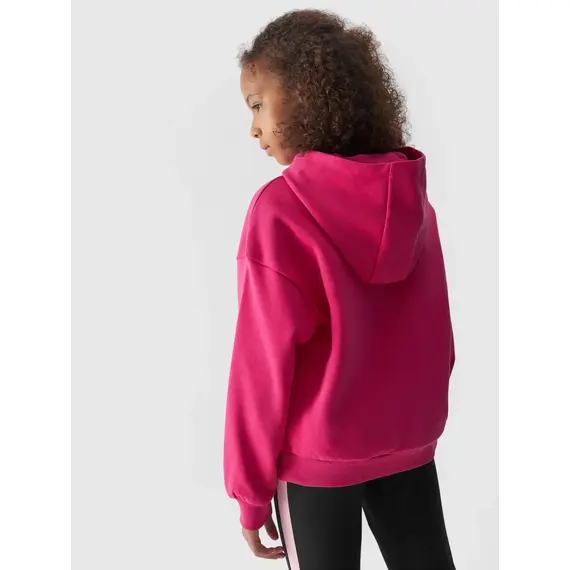 4F JUNIOR Bluza dziewczęca F1213 różowa, Kolor: różowy, Rozmiar: 164, 2 zdjęcie