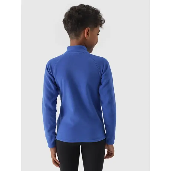 4F JUNIOR Bielizna Polarowa bluzka M050 niebieska, Kolor: niebieski, Rozmiar: 158/164, 3 zdjęcie