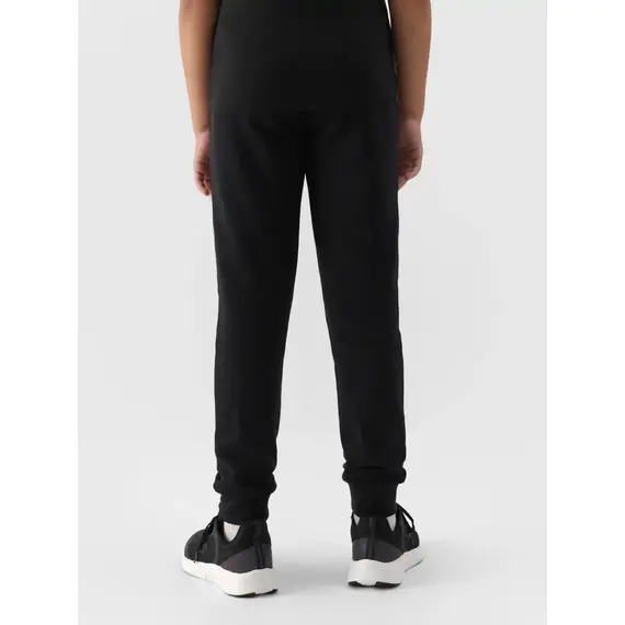 4F JUNIOR Spodnie dresowe dziewczęce F0829 czarne, Kolor: czarny, Rozmiar: 122, 2 zdjęcie